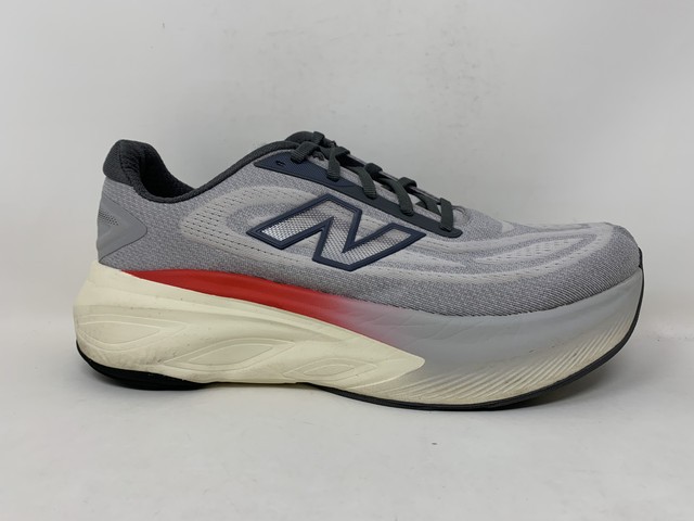 New Balance Men\'s Fresh Foam X More V6 Grey Red Size 9 4E Wide New Balance Men main image 2