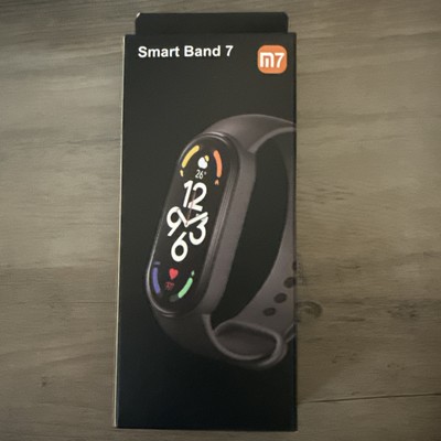 Brandneu Smart Band 7 Uhr M7 Armband Fitness Aktivitätstracker mit USB - 