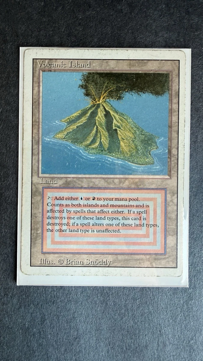 Heavily Played (Poor) Land Magic: The Gathering Trading Card Games
