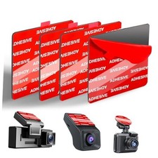 Very High Bond Sticky Adhesive Pad for Dash Cam Windshield, 4Pcs 2.83" Square