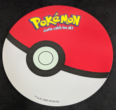 pokemon rummy card game 1999 Pokemon Rummy Card Game Round Cards with Case