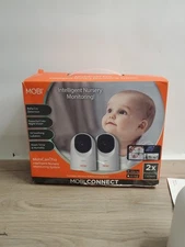 BabySense Video Baby Monitor with Two Cameras and Audio V43+2 USA