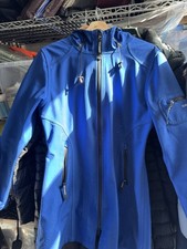 ILSE JACOBSEN SOFTSHELL HOODED JACKET COAT size M