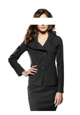 2Tlg. Kostüm Class International Gr.40 Schwarz Anzug Blazer Rock Black Business - Bild 1 von 3