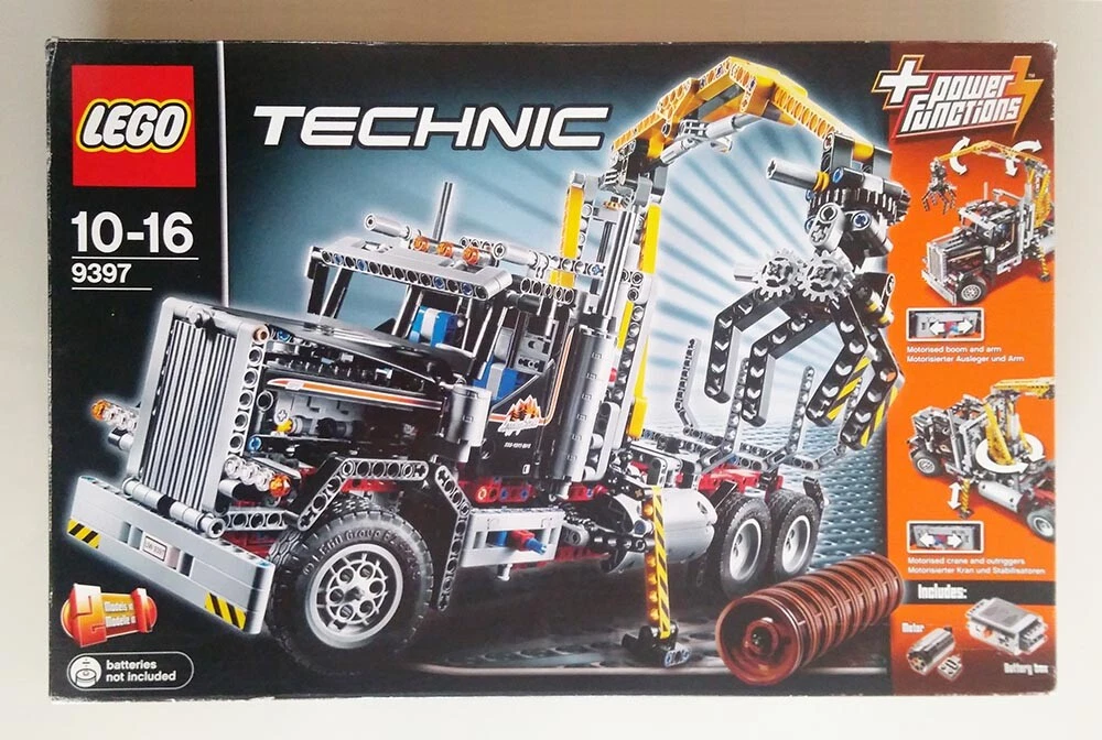 LEGO Technic 9397 Logging Truck with Motor, instructions box, 5702014837515 eBay