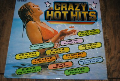 CRAZY HOT HITS - COMPILATION LP VINYL / MONOPOLE RECORDS - MLP 895  