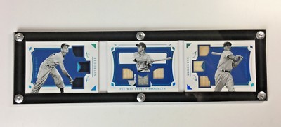 National Treasures Tri Fold Horizontal Booklet Case ( Legendary Trios, Lineups )
