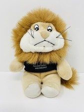VINTAGE DARE LION MINI BEANBAG PLUSH RESIST DRUGS VIOLENCE Tan 6  Shirt 1999