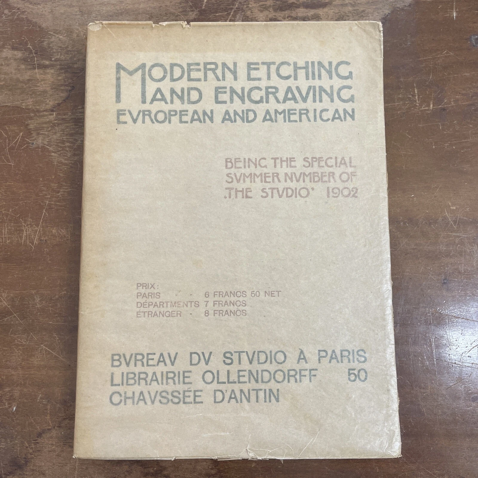Modern Etching And Engraving European And American Illustré