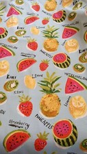 plk studio Polyester 54" Indoor/Outdoor pineapple fabric by the yard stock 15