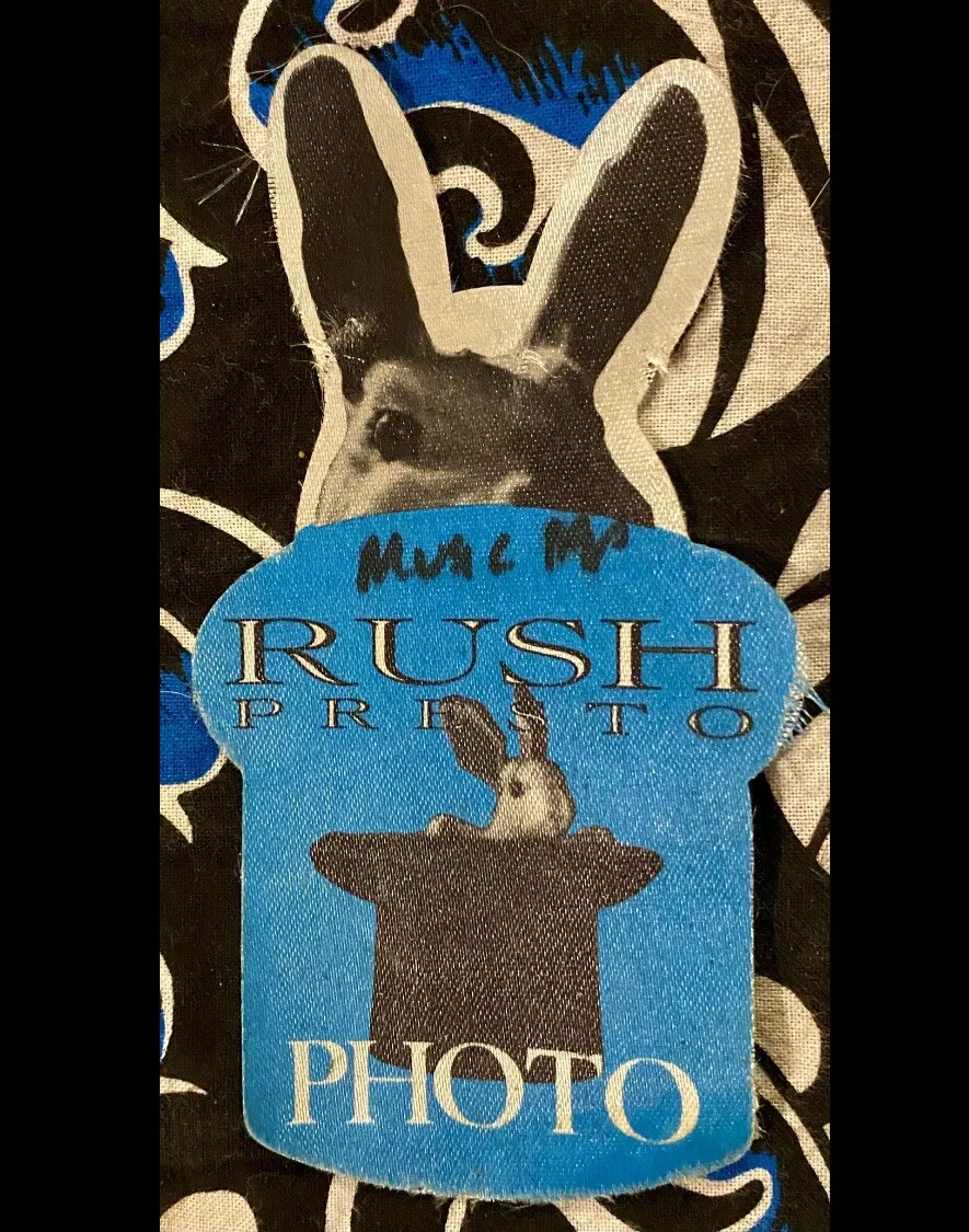 RUSH - PRESTO TOUR 1990 - NASSAU COLISEUM - PHOTO PASS - APRIL 22, 1990 |  eBay