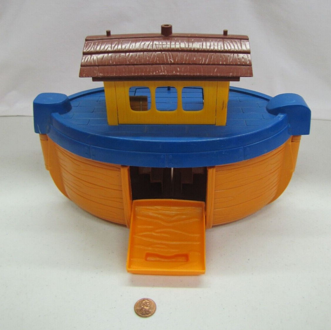 Plastic Noah's Ark Boat Ship Only Structure Replacement Part Noah