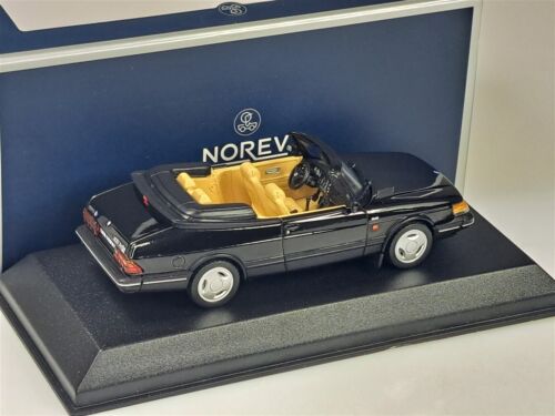 SAAB 900 TURBO Cabriolet 1992 Black - 1/43 - NOREV - Picture 2 of 6