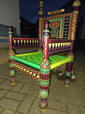 Maharaja stuhl aus Rajasthan