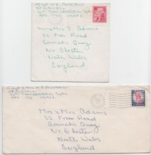 Military Pmk 2 Covers U.S.A 1957/8 (See description)