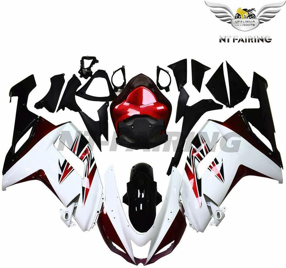 NT Injection White ABS Fairing Fit for Kawasaki Ninja 2007 2008 ZX6R 636 a015 NT Injection White ABS Fairing Fit for Kawasaki Ninja 2007 2008 ZX6R 636 a015