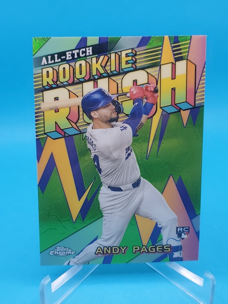 Andy Pages 2024 Topps Chrome Update #CAERU-7 All Etch Rookie