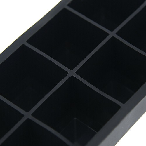 Big Cube Giant Jumbo Large Silicone Ice Cube Square Maker Tray Mold Mo~dr - Imagen 10 de 11