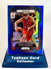 2023-24 Panini Prizm Euroleague Andrei Kirilenko Blue Prizm /199 CSKA Moscow