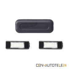 GRIFFLEISTE + LED KENNZEICHENBELEUCHTUNG PASSEND FÜR CITROËN C2 C4 C5 C6