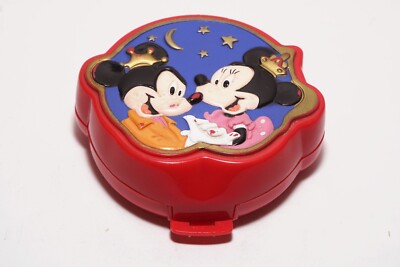 Polly Pocket Disney Mickey & Minnie Mouse Bluebird 1995 Spielkoffer ohne Figuren