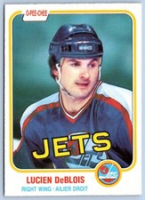 LUCIEN DeBLOIS 1981-82 O-PEE-CHEE 81-82 NO 74 NRMINT+             58489