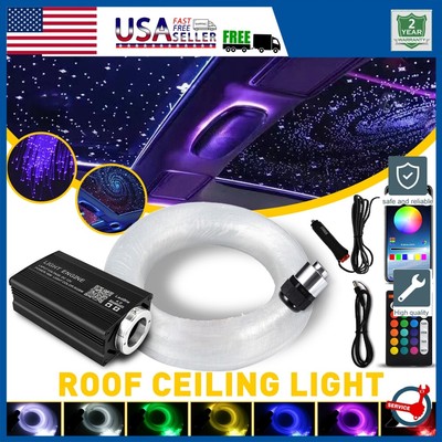 1000pc Car Home Headliner Star Light kit Roof Twinkle Ceiling Lights Fiber Optic
