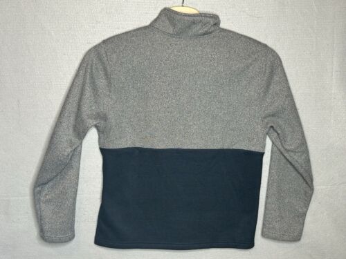 NWT Spyder Active Jacket 1/2 Zip Jacket Mens Large Gray Blue Woven Fleece SKi - Picture 3 of 9