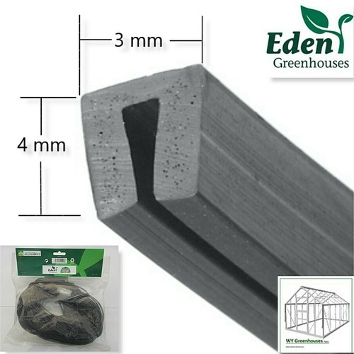Greenhouse Glazing Strip Rubber Seal for Eden & Europa Manor Gasket