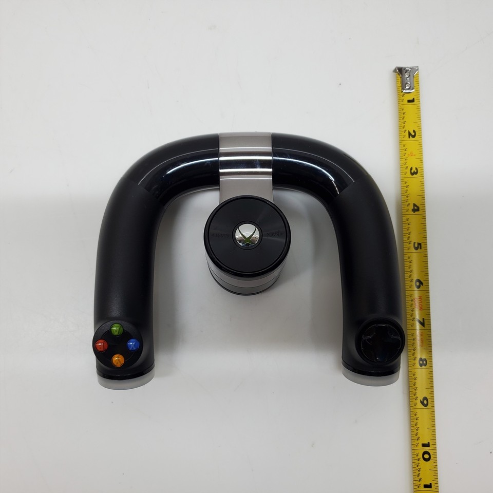 Microsoft Xbox 360 Wireless Steering Wheel Racing Controller UNTESTED