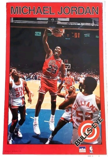 Vintage Michael Jordan SPACE The Final Frontier Poster 90s
