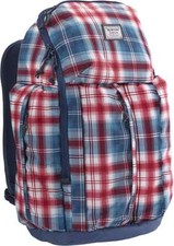 BURTON RUCKSACK CADET PACK 30L HEMLOCK PLAID blau rot SCHULRUCKSACK