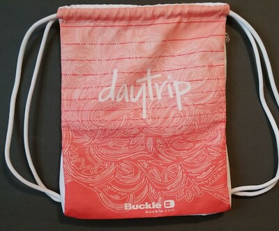 Buckle Lightweight ''Day Trip'' Cinch Backpack w/ Hidden Side Compartment 16 1/2''