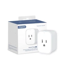 Aqara Smart Plug, REQUIRES AQARA HUB, Zigbee, with Energy Monitoring, Overloa...