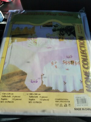 Home Collection Tablecloth  Fine Works 150x220 cm