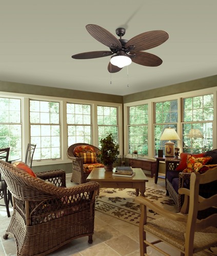 Outdoor Design Ceiling Fan Phuket Brown 