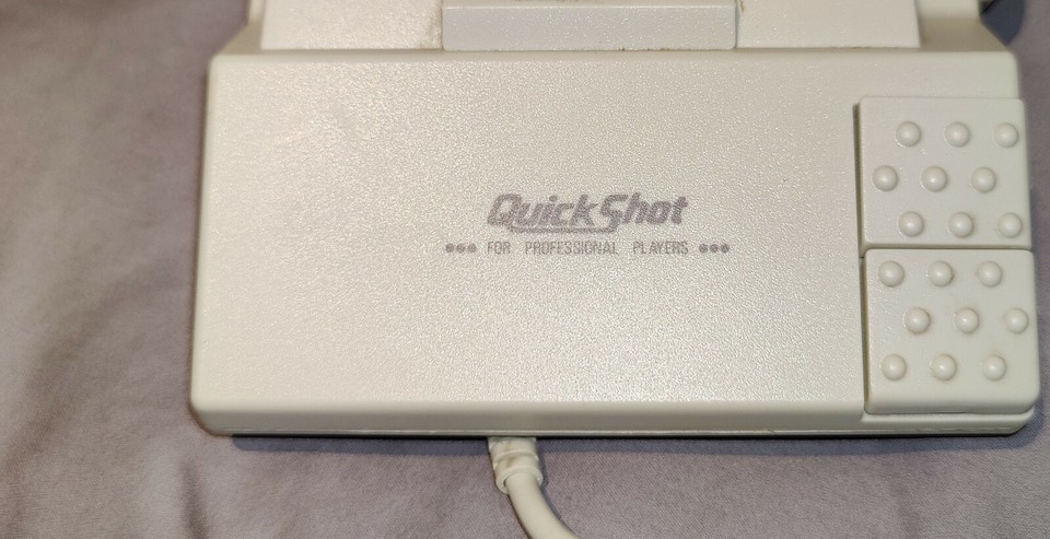 For Vintage PC i.e. IBM XT 386- Quickshot QS-201 Serial JoyStick w ...