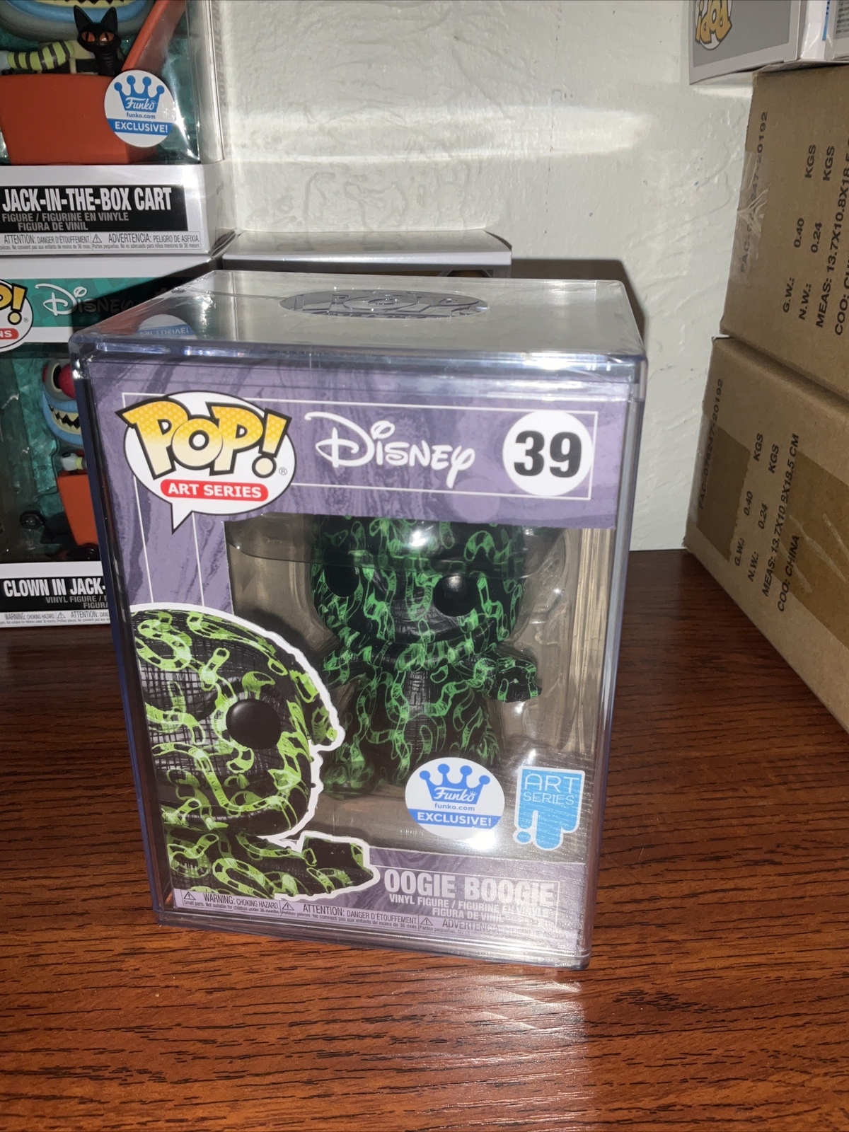 Funko Pop Disney Oogie Boogie Nightmare Before Christmas Exc