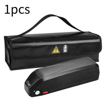 Electric Bike Battery Bag Spare Battery Bag with Zipper Closure