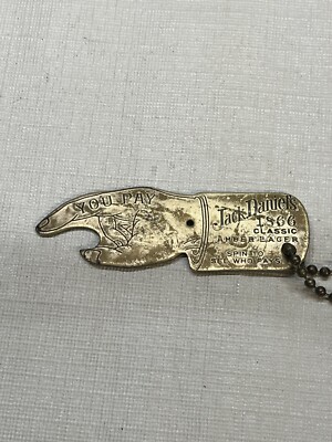 Jack Daniels Bottle Opener Who Pays Spinner Soda Pop Whisky Advertising