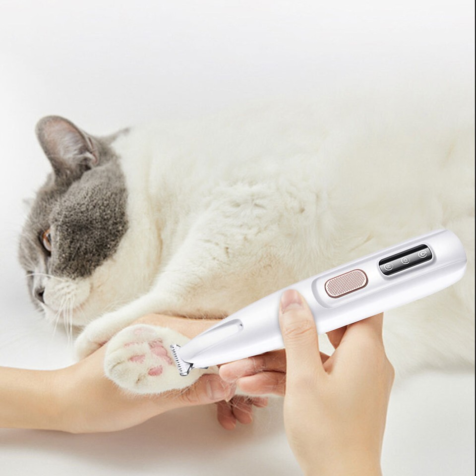 Waterproof Dogs Cats Hair Trimmer Pet Hair Trimmer 18mm Widen Blade Pet