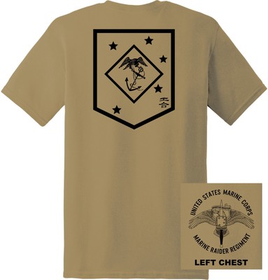 USMC - US Marine Raider Regiment T-Shirt