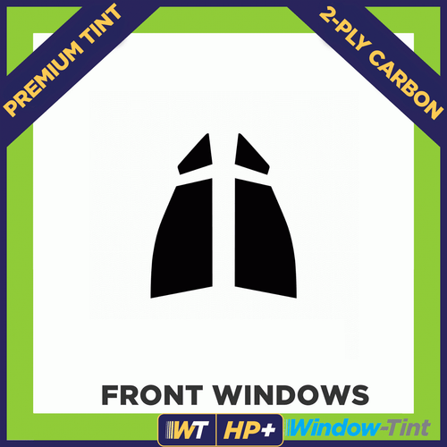 For Lexus RX 2016+ Carbon Pre Cut Window Tint Front Premium HP+ - Picture 2 of 10