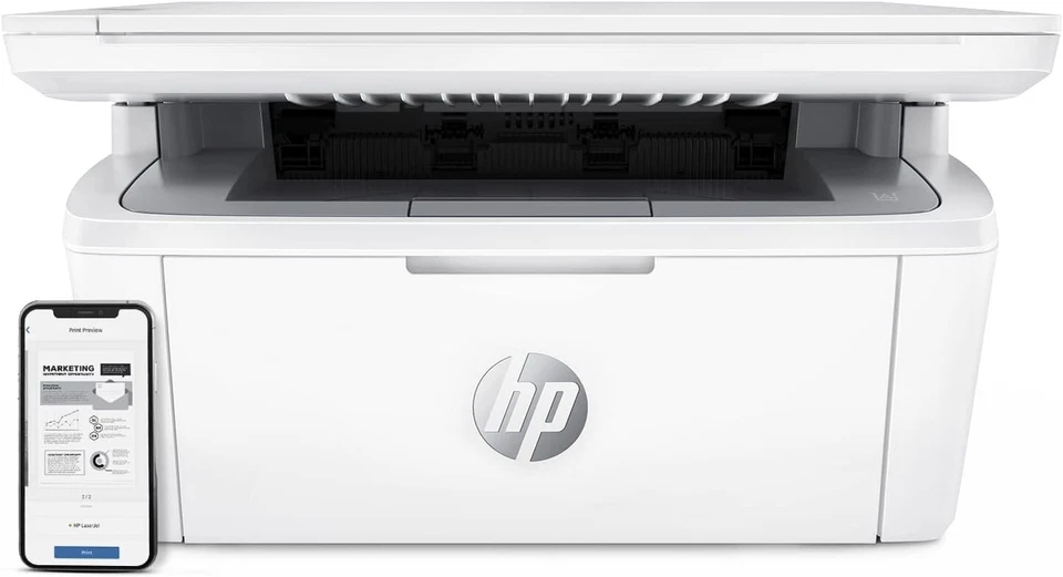 HP LaserJet MFP M140w Printer 3in1 Drucken+Scannen+Kopieren+WiFi+ Instant Ink - Bild 2 von 4