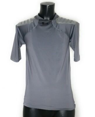 Under Armour Heat Gear 2 Pad Padded Football Shirt Large | eBay
