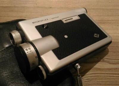 Agfa Microflex Sensor Super 8 Kamera mit Zubehör
