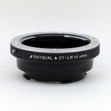 Rayqual Lens Mount Adapter for Contax/Yaxhika lens to Leica M mount CY-LM