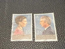 Liechtenstein 799-800 used