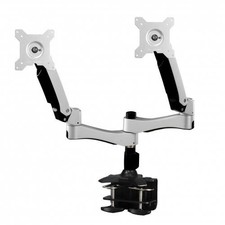 Image of Amer Mounts AMR2AC monitor mount / stand 61 cm (24inch) Desk Black Silver
