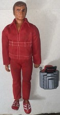 Product Image: 1975 Kenner Six Million Dollar Man 13” Steve Austin Figure w/Engine Block
